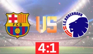 Barcelona–København 4-1 Pagelle