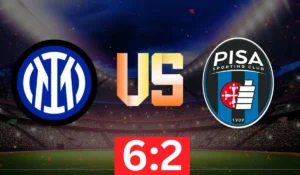 Inter 6-2 Pisa Pagelle,