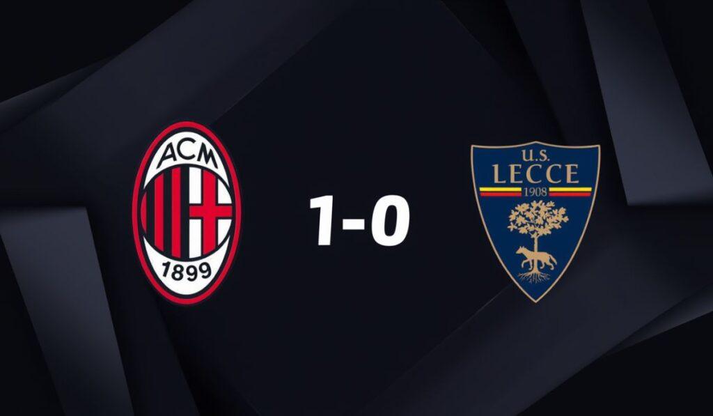 Milan-Lecce Pagelle 1-0