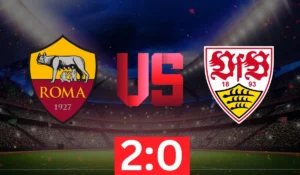 Pagelle, Cronaca e Voti della Partita Roma-Stuttgart 2-0