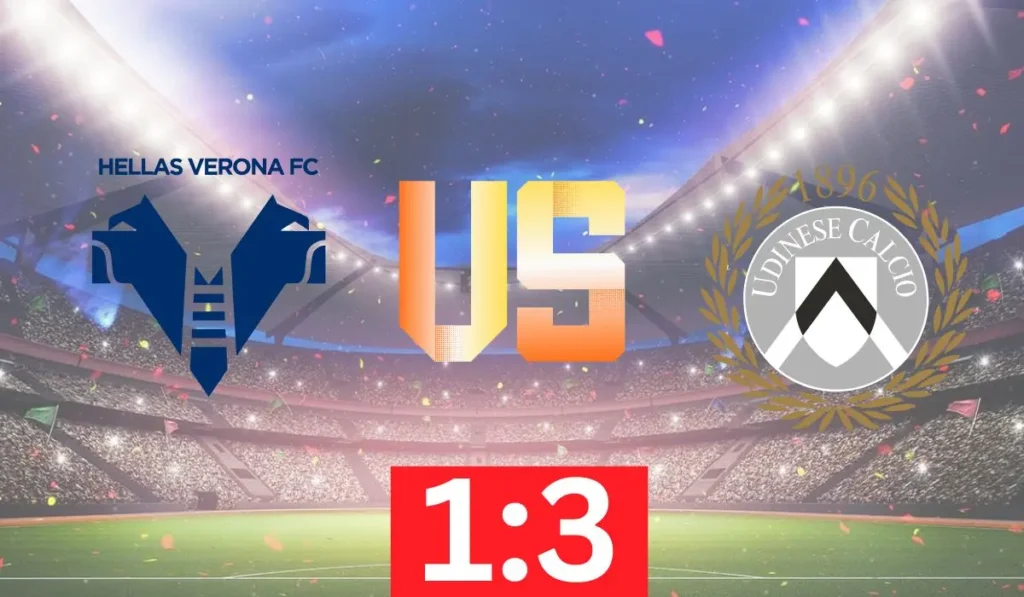 Udinese travolge il Verona al Bentegodi