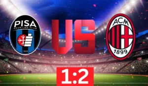 La Milan soffre ma vince a Pisa grazie a Modrić Pagelle, Cronaca e Voti della Partita Pisa-Milan 1-2