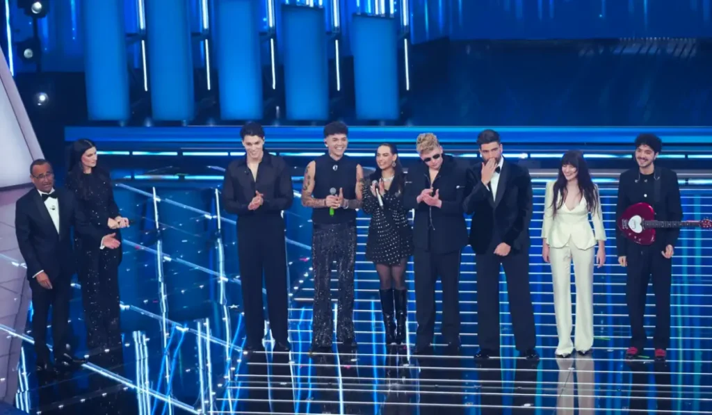 classifica sanremo seconda serata