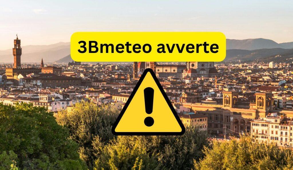 3Bmeteo avverte