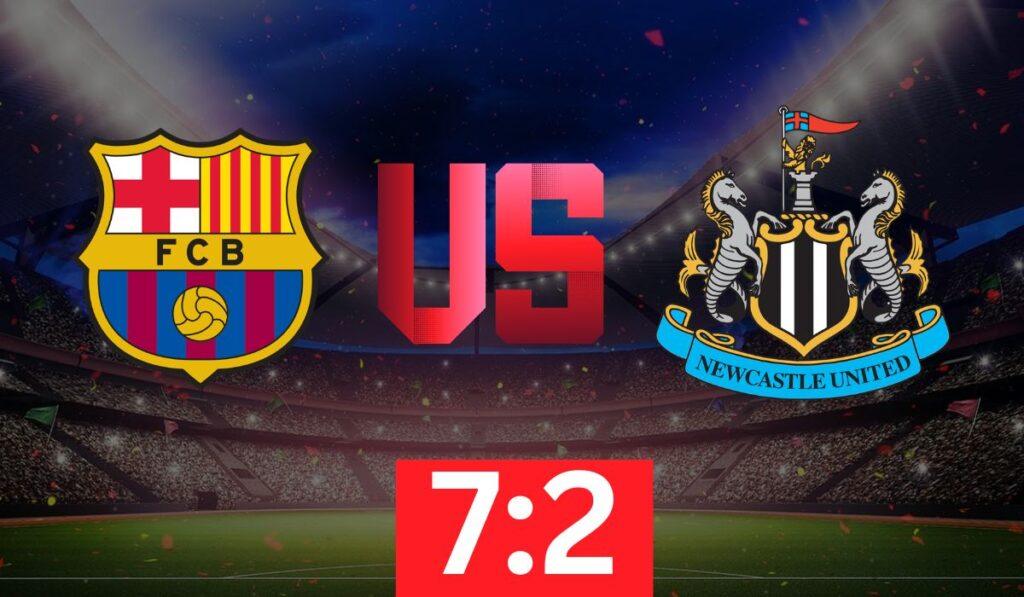 Barcellona 7-2 Newcastle Pagelle