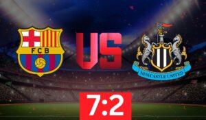 Barcellona 7-2 Newcastle Pagelle