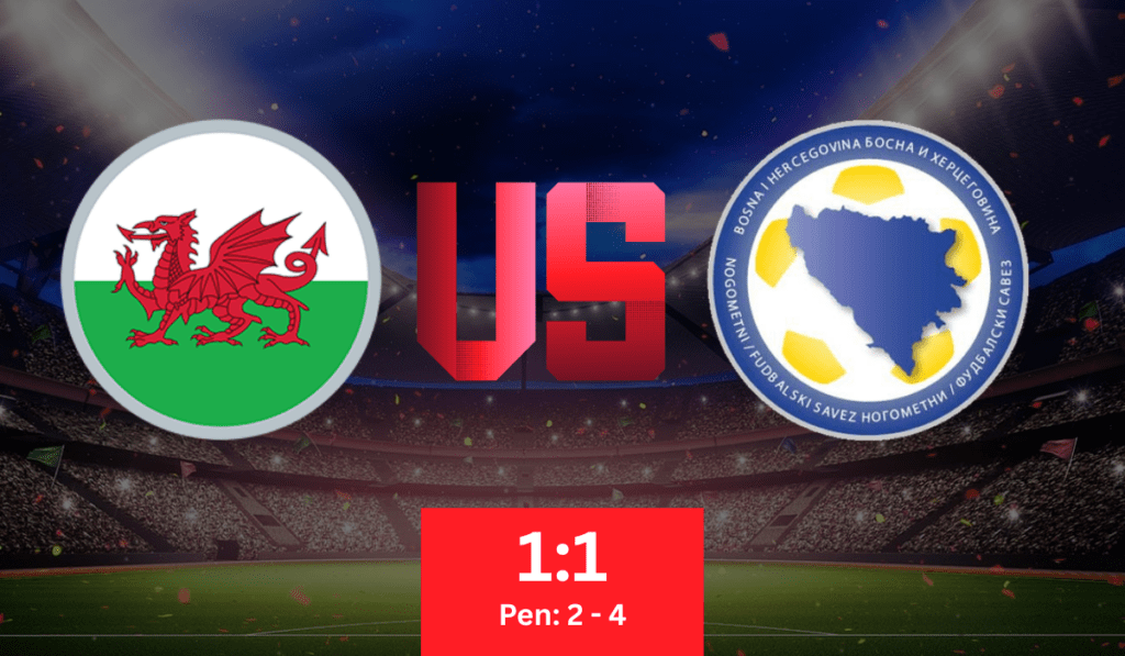 Galles-Bosnia 1-1