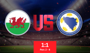 Galles-Bosnia 1-1