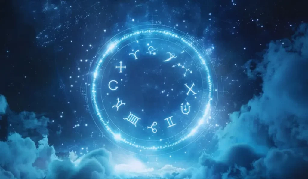 Horoscope RTL2 du jour affiché sur un smartphone avec signes astrologiques