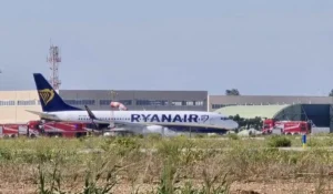 incidente volo ryanair