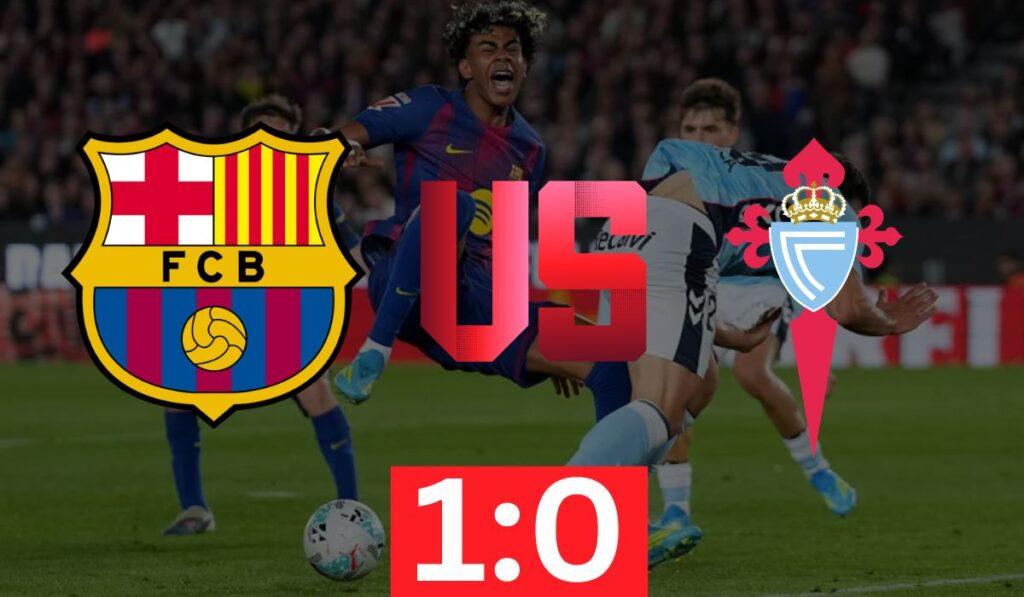 Barcellona-Celta Vigo 1-0