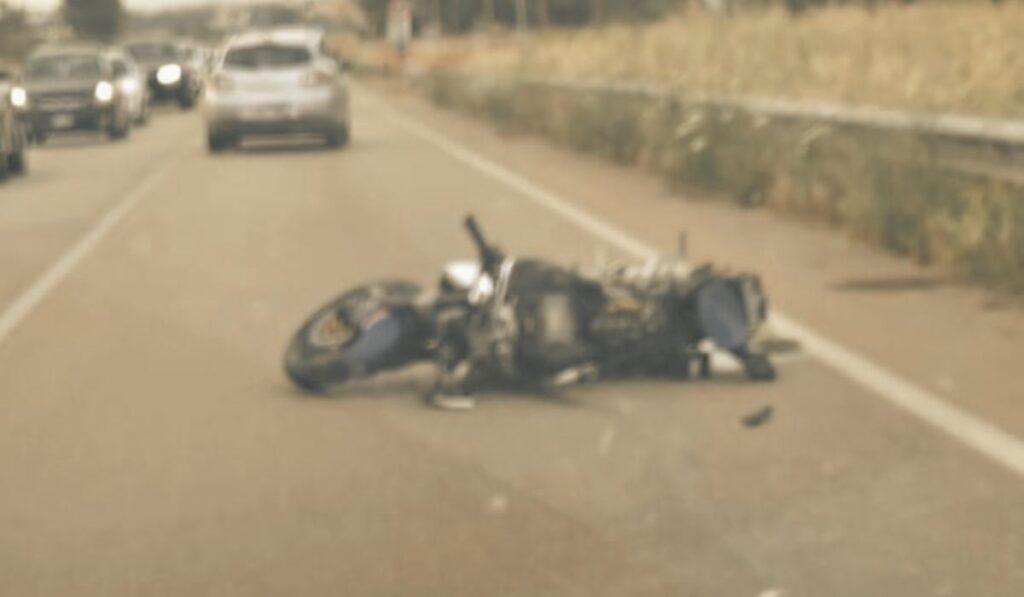 Avvocato gravemente ferito in moto sulla SS275