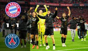 Bayern Munich-PSG 1-1