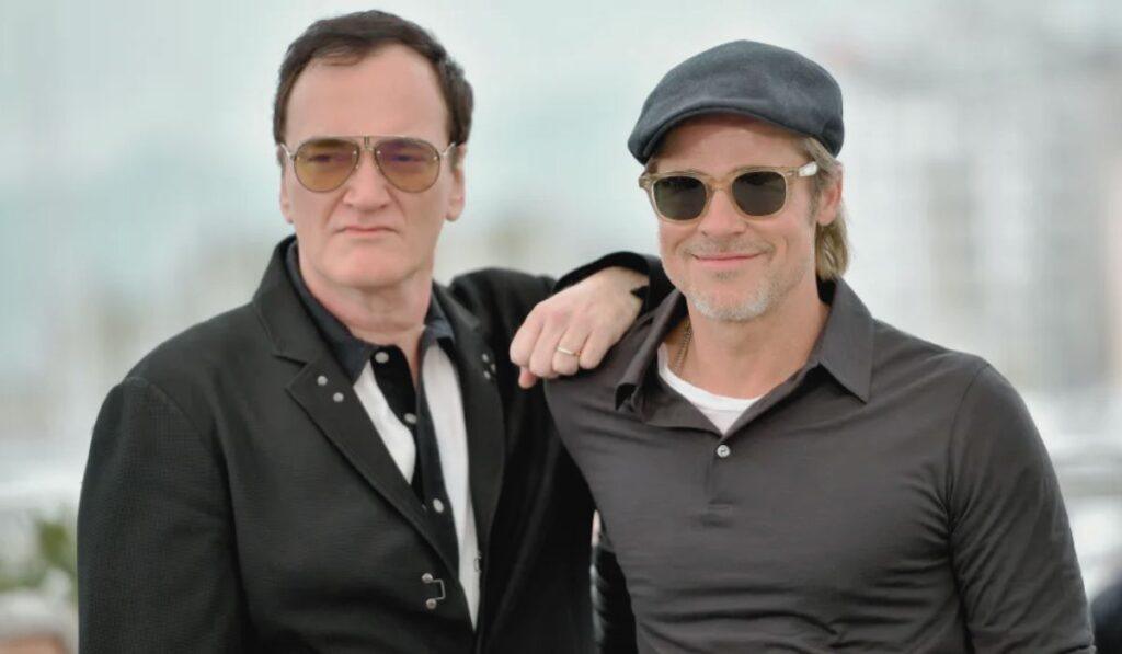 Brad Pitt e Tarantino