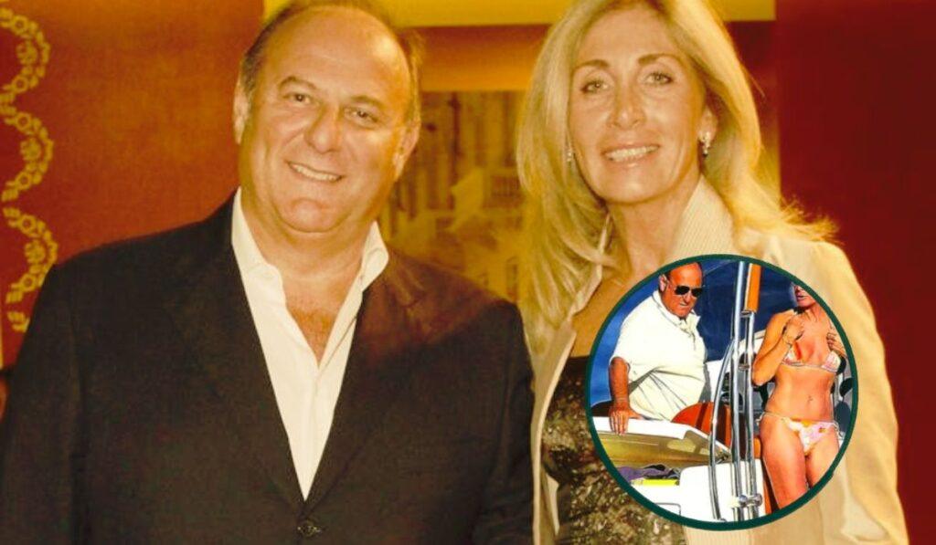 Gerry Scotti e Gabriella Perino