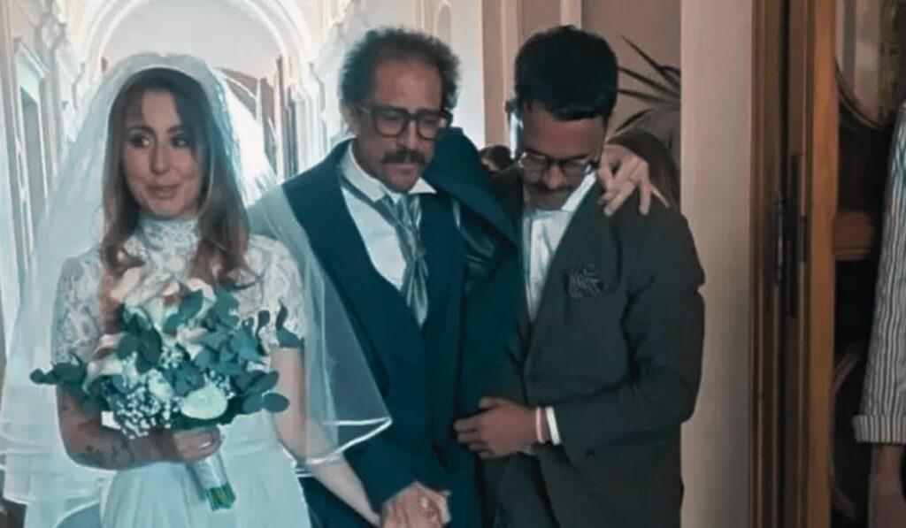 Igor Protti accompagna Noemi all’altare