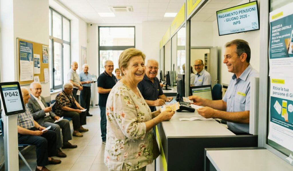 Pensioni giugno 2026