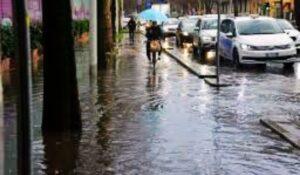 Temporale improvviso su Trieste