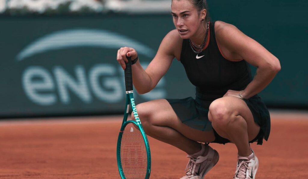 Sabalenka-il crollo choc a Roland Garros