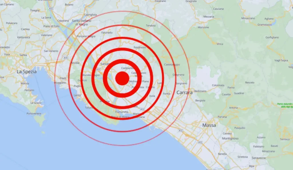 Scossa terremoto Cosenza oggi aggiornamenti INGV