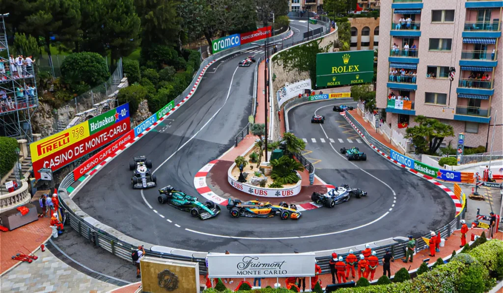 Griglia partenza GP Monaco 2026 con Antonelli in prima fila