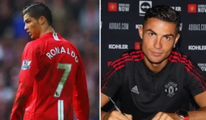 Cristiano Ronaldo in allenamento con il Portogallo sotto Roberto Martínez