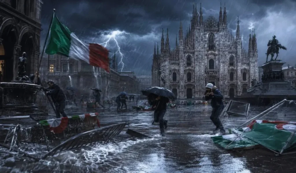 Allagamenti sottopasso Monza tangenziale nord maltempo