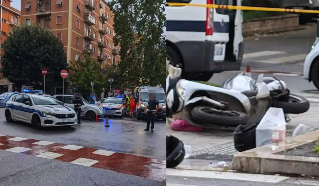 Intervento forze dell'ordine in piazza a Tivoli per il pestaggio riportato da RomaToday