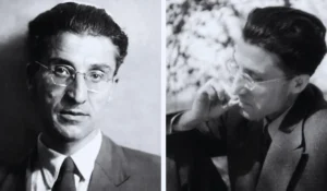 Libro aperto su poesia di Cesare Pavese “Passerò per Piazza di Spagna” Maturità