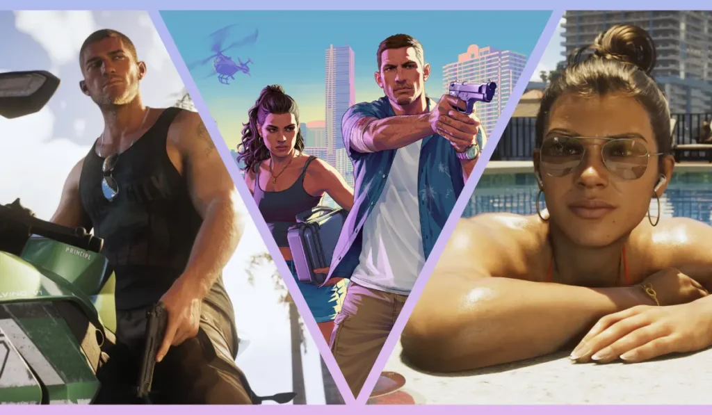 Artwork ufficiale di GTA 6 rivelata da Rockstar Games