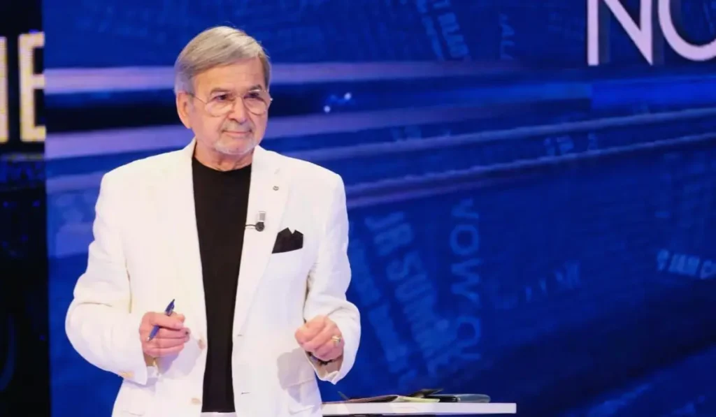 Vito Monaco direttore di Canale Italia in una delle sue ultime apparizioni