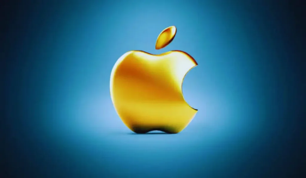 Dispositivi Apple Mac e iPad su sfondo con simbolo euro e freccia rialzo
