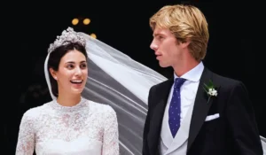Principe Christian di Hannover con Alessandra de Osma