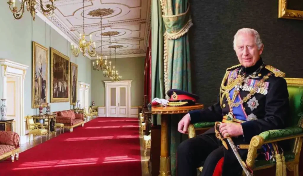 Lavori di ristrutturazione in corso a Buckingham Palace