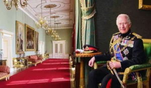 Lavori di ristrutturazione in corso a Buckingham Palace