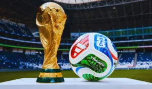 Cristiano Ronaldo in campo con le Nike gold scorpion al Mondiale 2026