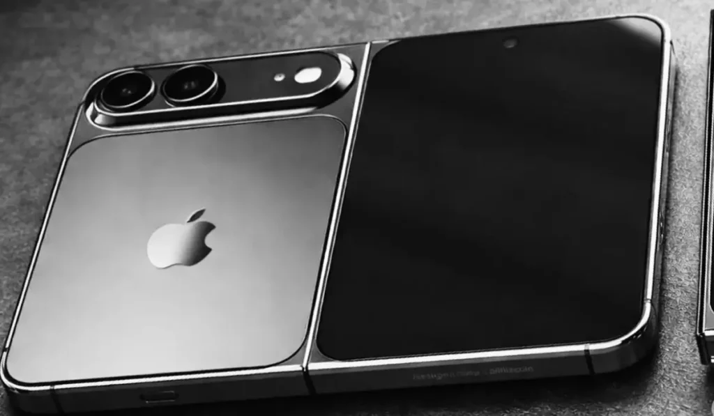 Dummy unit iPhone Ultra foldable versione nera leak