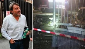 Carabinieri durante operazione arresti per caso Sigfrido Ranucci