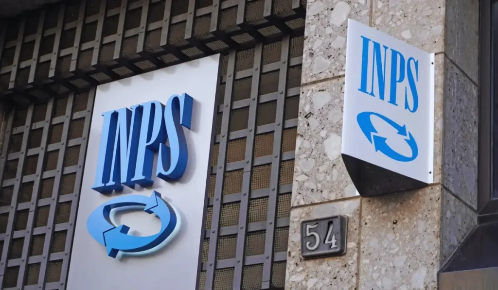 Logo INPS con annuncio assunzioni per 1695 posti