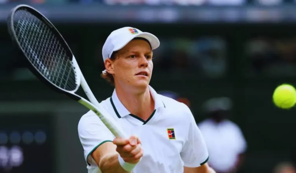 Sinner si prepara al match contro Brooksby a Wimbledon