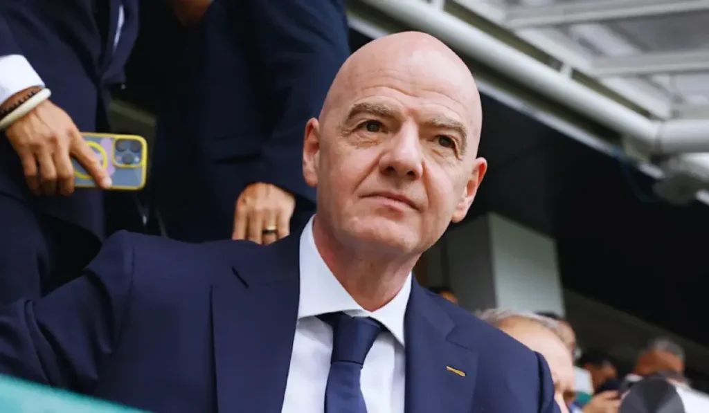 Donald Trump e Gianni Infantino in un incontro passato