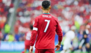 Ronaldo lacrime fischio finale Portogallo Spagna