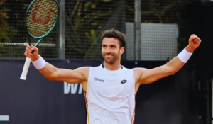 Terra battuta Centro Tennis San Marino con focus su Andrea Pellegrino