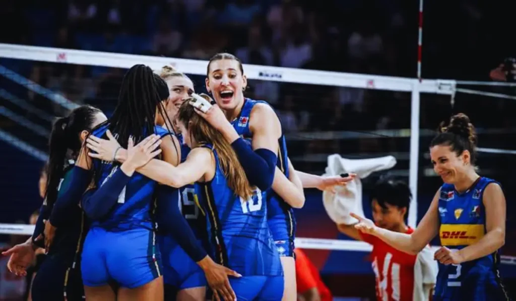 Partita Italia-Ucraina volley femminile Nations League