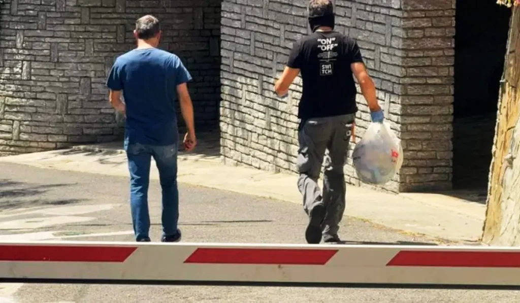 Immagine della villetta di Cusago dove è stata uccisa Lorella Capano