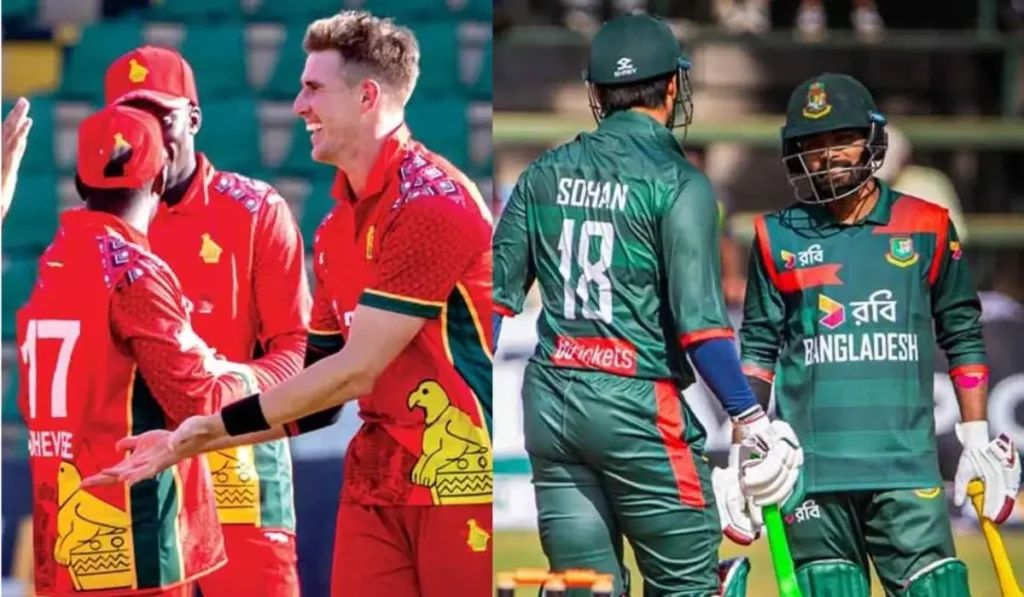 Gol di Ruiz nella sfida Zimbabwe vs Bangladesh