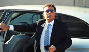 Francesco Schettino durante un'udienza sul caso Costa Concordia.