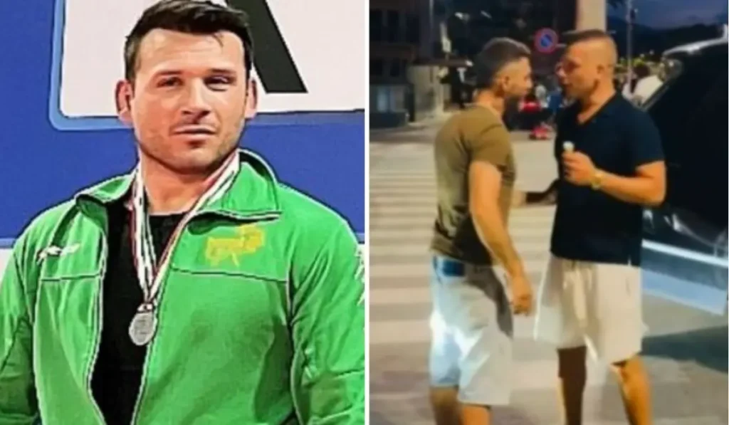 Giuseppe Barboni campione di lotta greco-romana