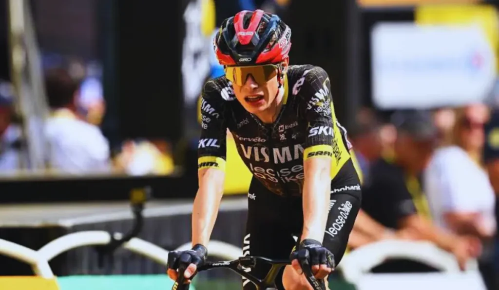 Jonas Vingegaard al Tour de France con la squadra Visma