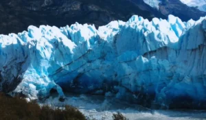 Ghiacciaio Perito Moreno Patagonia visto dallo spazio